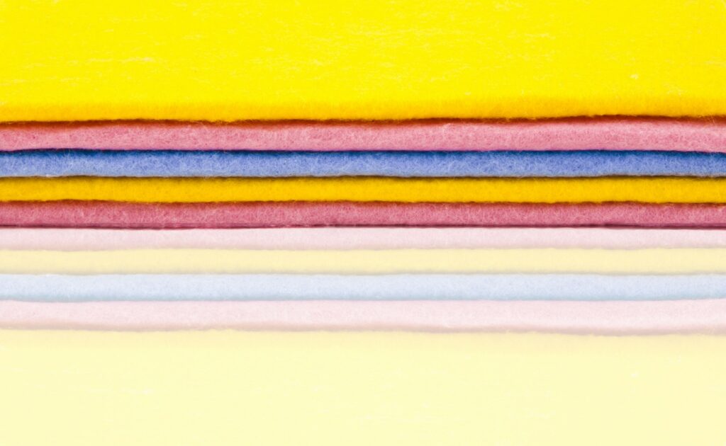 Multicolored Cleaning Cloths